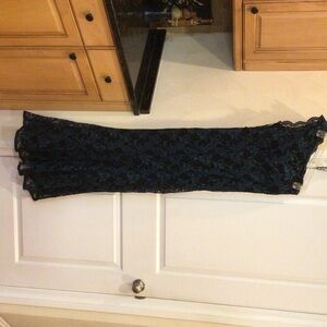 Elegant Black Lace Dress